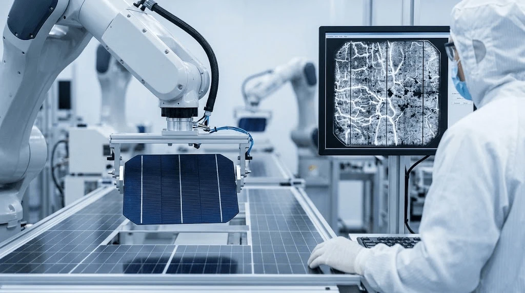 china-pv-factory-solar-cell-el-test-microcrack-detection china-pv-factory-solar-cell-el-test-microcrack-detection
