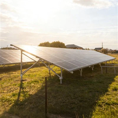 Ground Mounting System for Solar Panels
